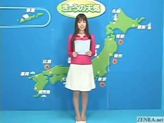 Japonesa mulheres obter seu chance para shine em bukkake televisão