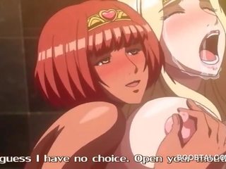 Anime incondicional a foder em sexo a três com loira sereia